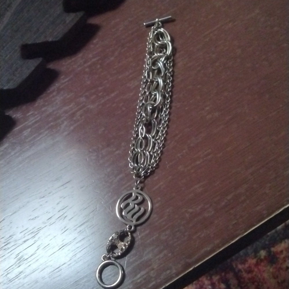 Rocawear Silver 4 Chain Bracelet